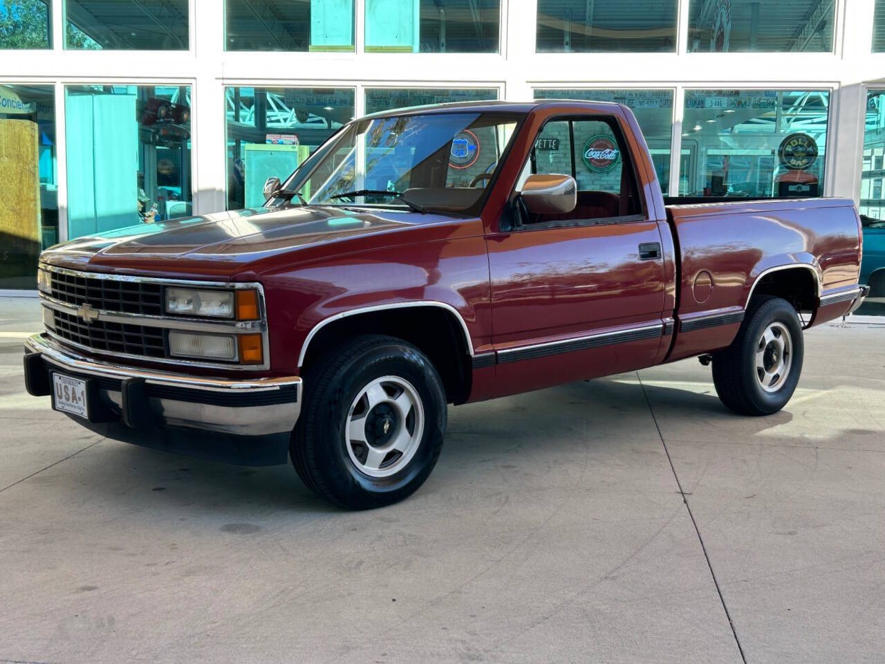 Chevrolet-CK-Pickup-1500-Pickup-1990-Red-Red-235080-9