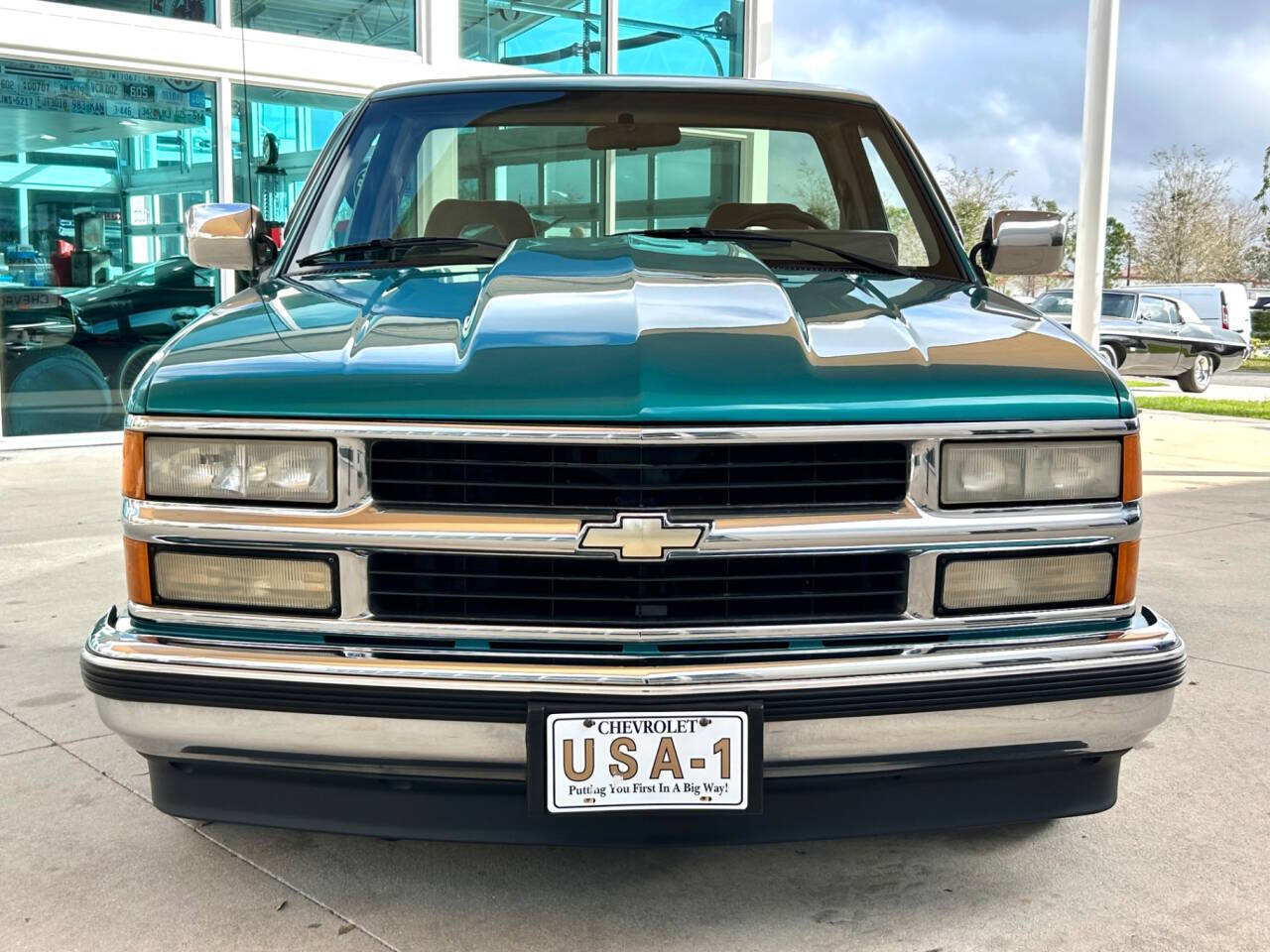 Chevrolet-CK-Pickup-1500-Pickup-1994-Green-Gray-246621-1