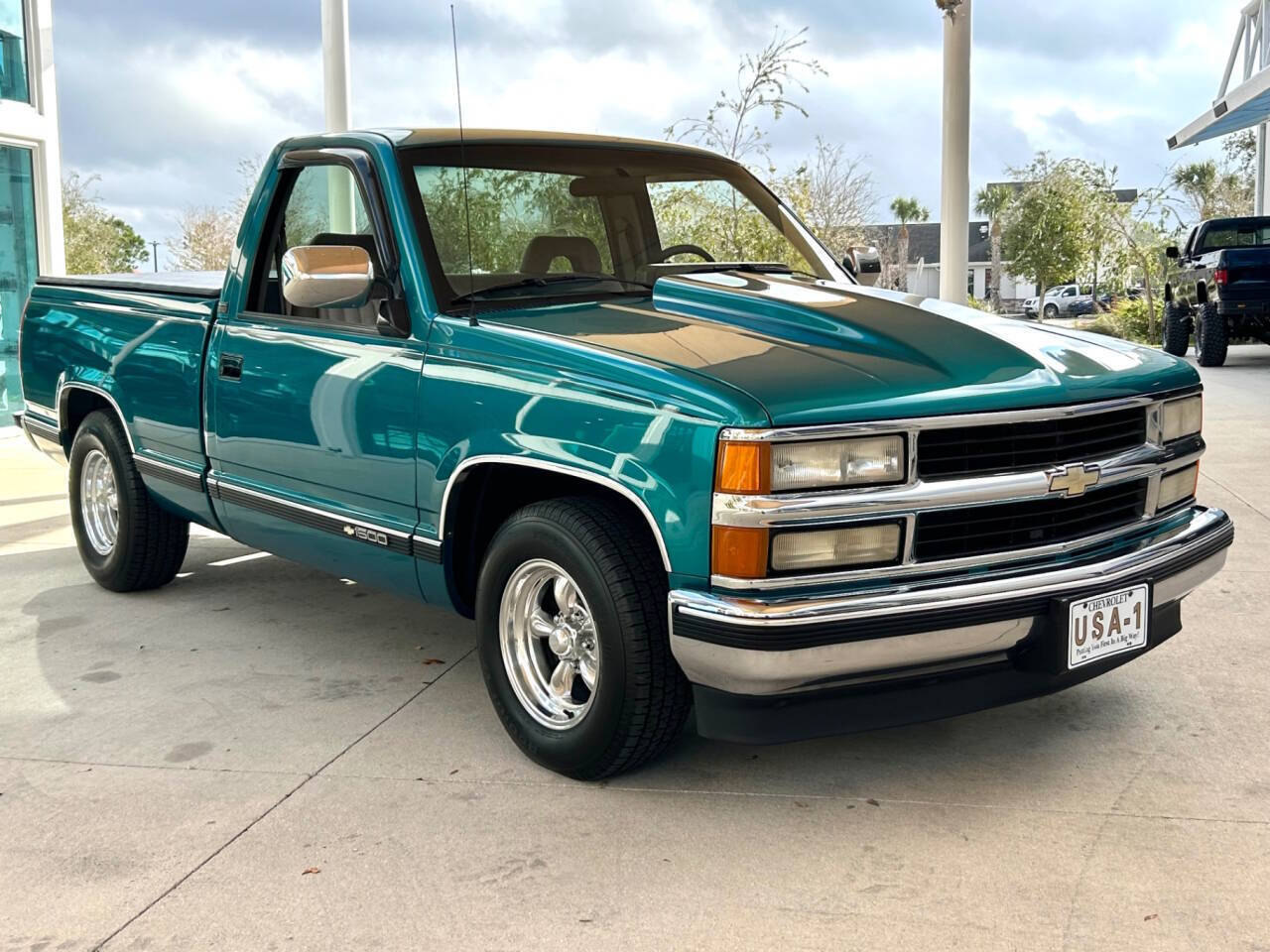 Chevrolet-CK-Pickup-1500-Pickup-1994-Green-Gray-246621-2