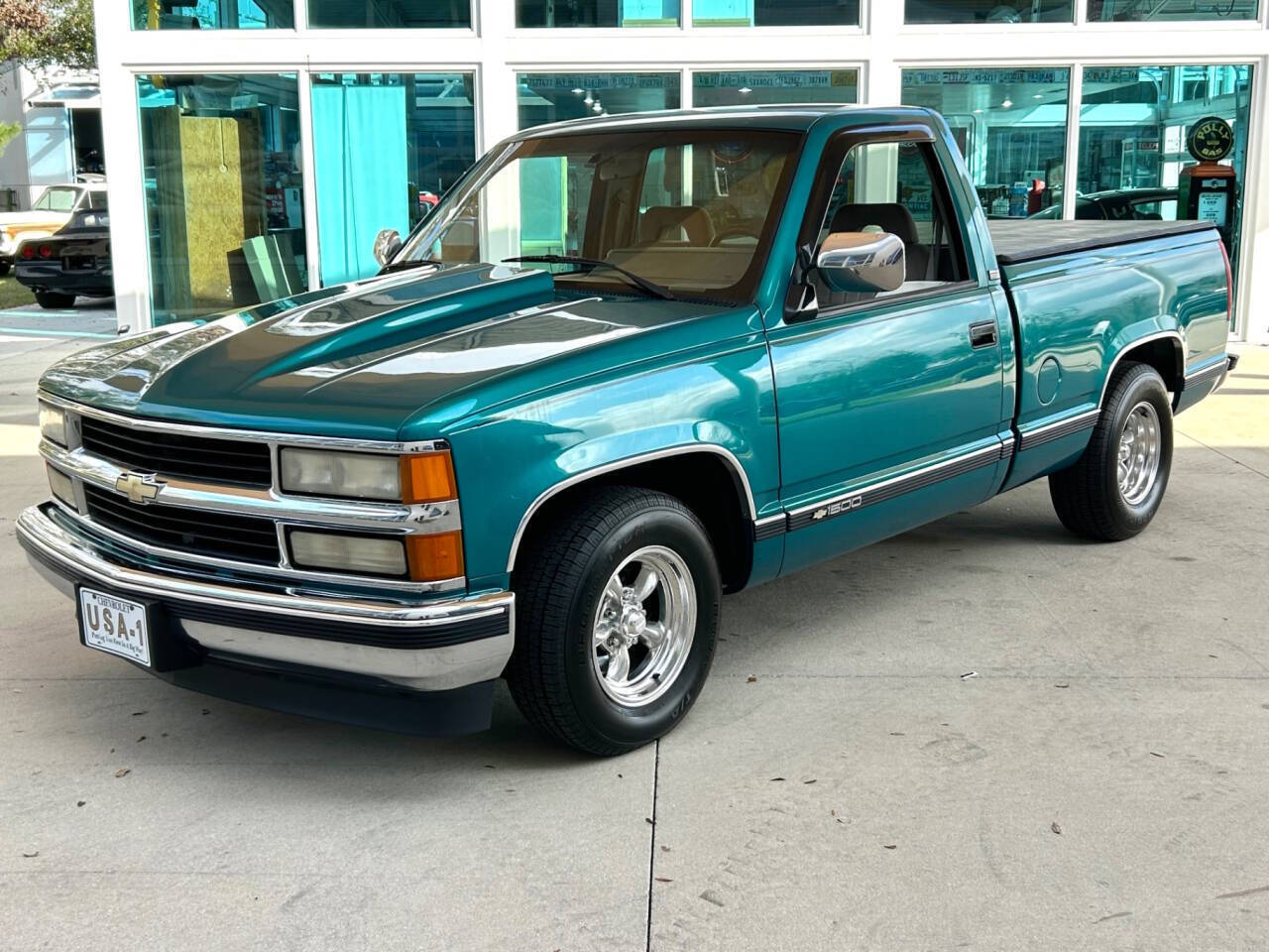 Chevrolet-CK-Pickup-1500-Pickup-1994-Green-Gray-246621-9