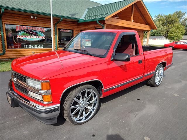 Chevrolet-CK-Pickup-1500-Pickup-1995-Red-Burgundy-0-1