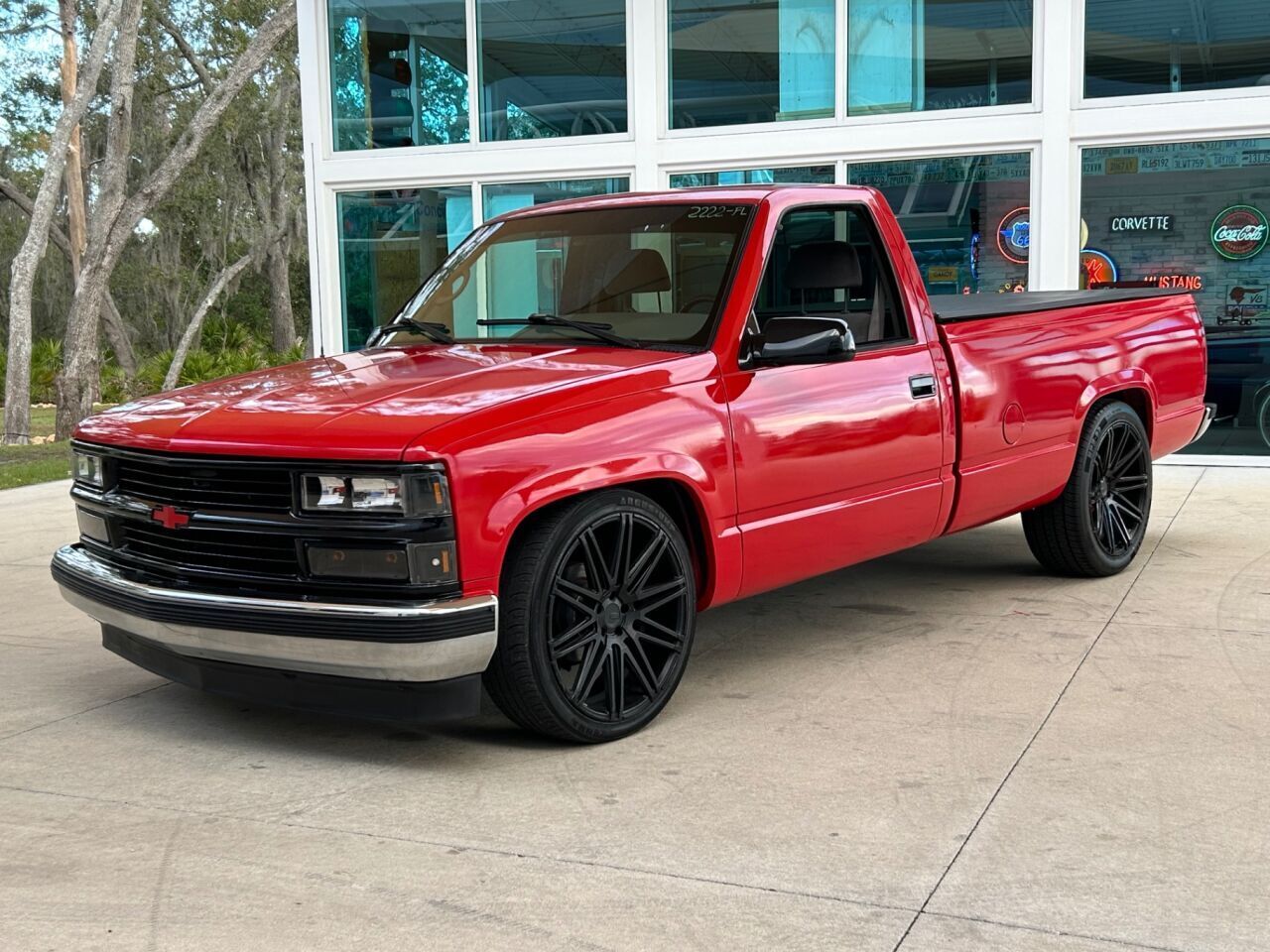 Chevrolet-CK-Pickup-1500-Pickup-1995-Red-Gray-0-9