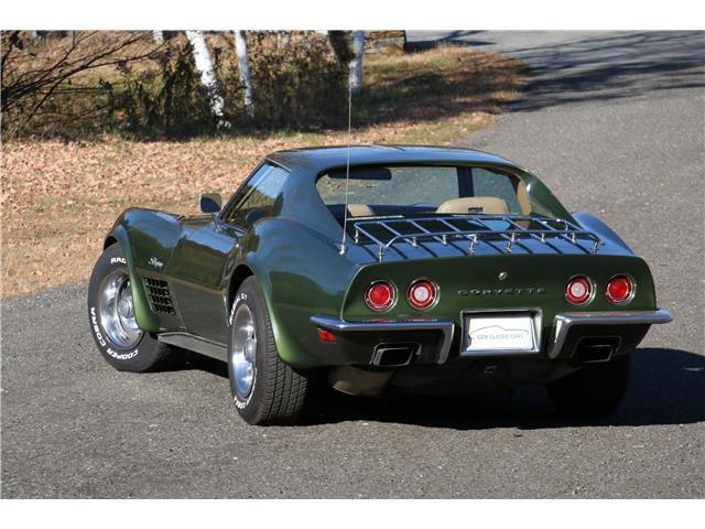 Chevrolet-CORVETTE-454-Coupe-1970-Green-Tan-112654-1