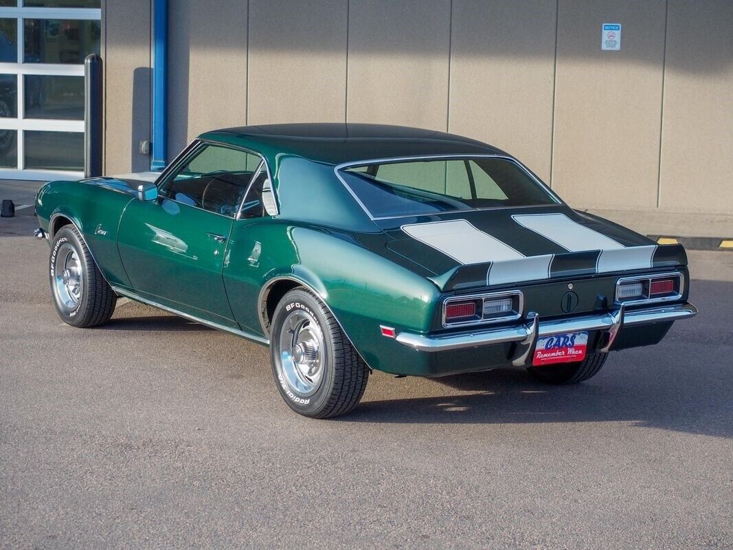 Chevrolet-Camaro-1968-Green-Black-67618-6