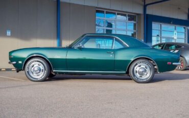 Chevrolet-Camaro-1968-Green-Black-67618-8