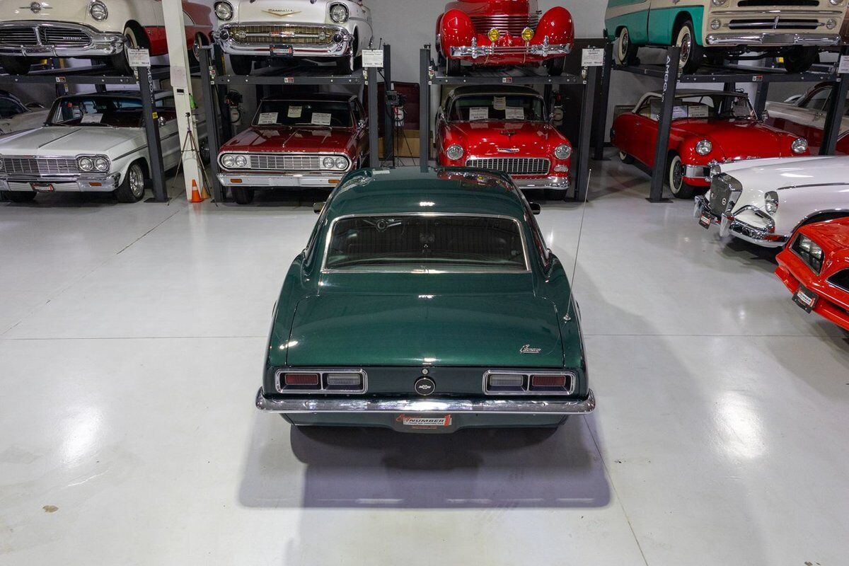 Chevrolet-Camaro-1968-Green-Black-83596-9