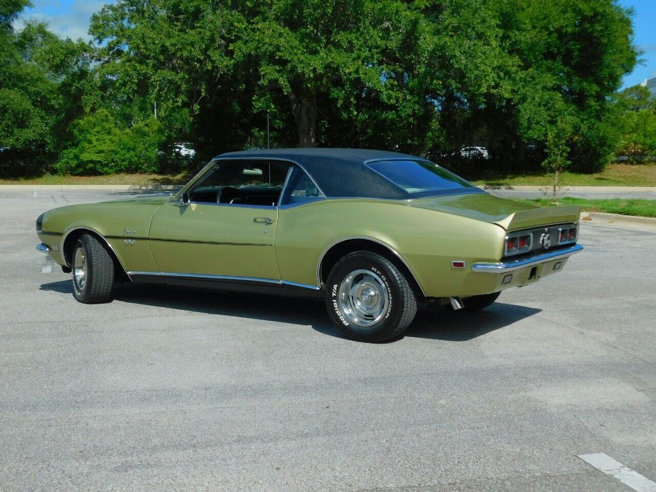 Chevrolet-Camaro-1968-Green-White-35753-4