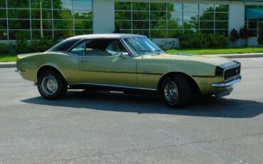 Chevrolet-Camaro-1968-Green-White-35753-7