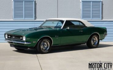 Chevrolet-Camaro-1968-Green-White-51929-6