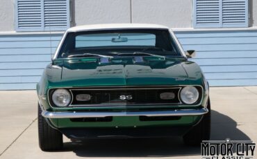 Chevrolet-Camaro-1968-Green-White-51929-7