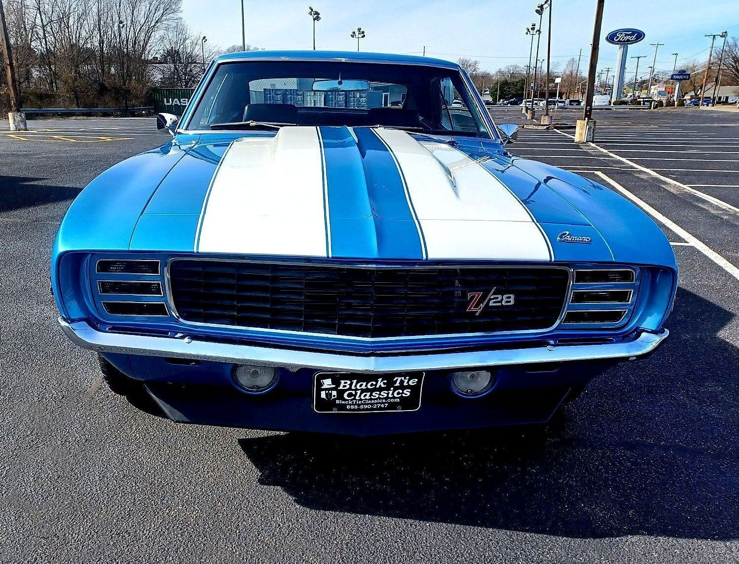 Chevrolet-Camaro-1969-Blue-Black-0-7