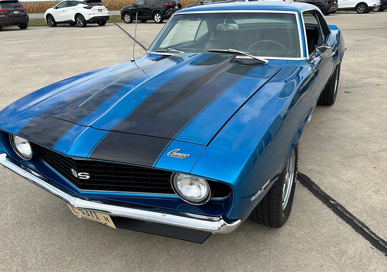 Chevrolet-Camaro-1969-Blue-Black-59002-1