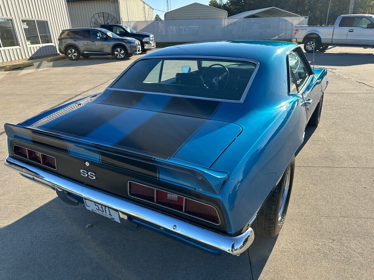 Chevrolet-Camaro-1969-Blue-Black-59002-11