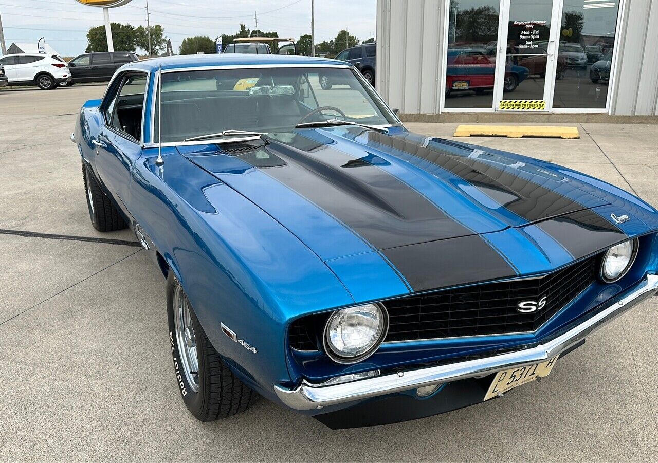 Chevrolet-Camaro-1969-Blue-Black-59002-8