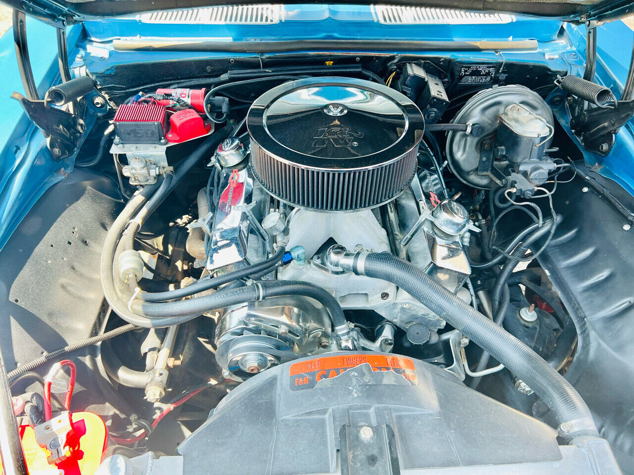 Chevrolet-Camaro-1969-Blue-Black-64374-14