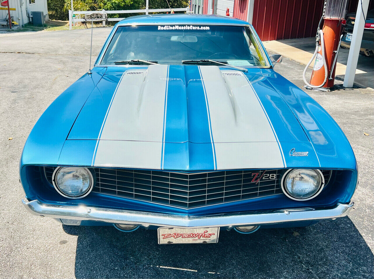 Chevrolet-Camaro-1969-Blue-Black-64374-4