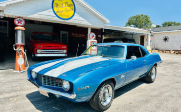 Chevrolet-Camaro-1969-Blue-Black-64374-8