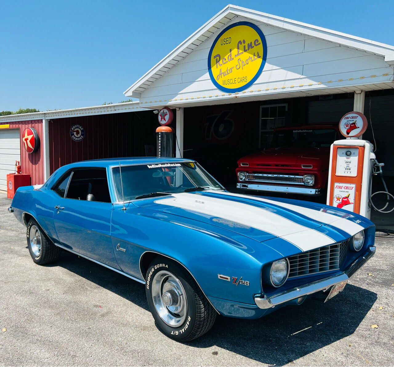 Chevrolet-Camaro-1969-Blue-Black-64374-9