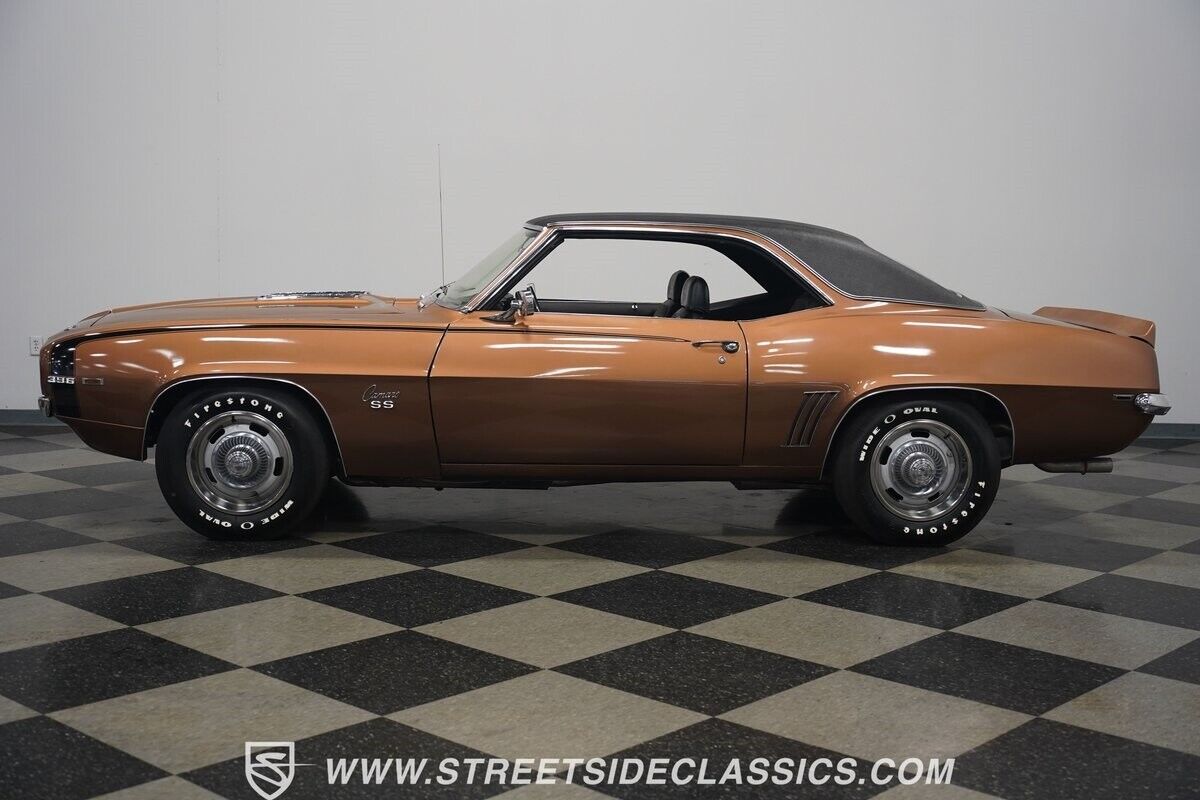 Chevrolet-Camaro-1969-Bronze-Black-140100-2