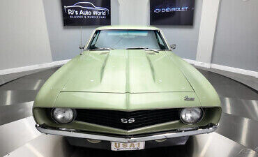 Chevrolet-Camaro-1969-Green-Black-135526-11