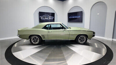 Chevrolet-Camaro-1969-Green-Black-135526-4