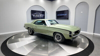 Chevrolet-Camaro-1969-Green-Black-135526-5