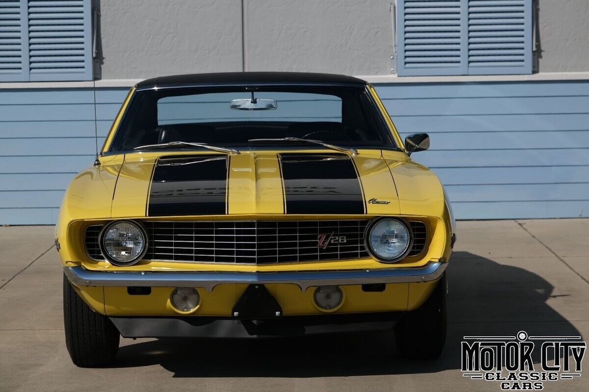 Chevrolet-Camaro-1969-Yellow-Black-0-7