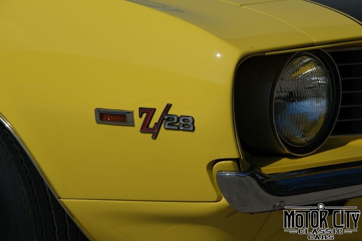 Chevrolet-Camaro-1969-Yellow-Black-0-8