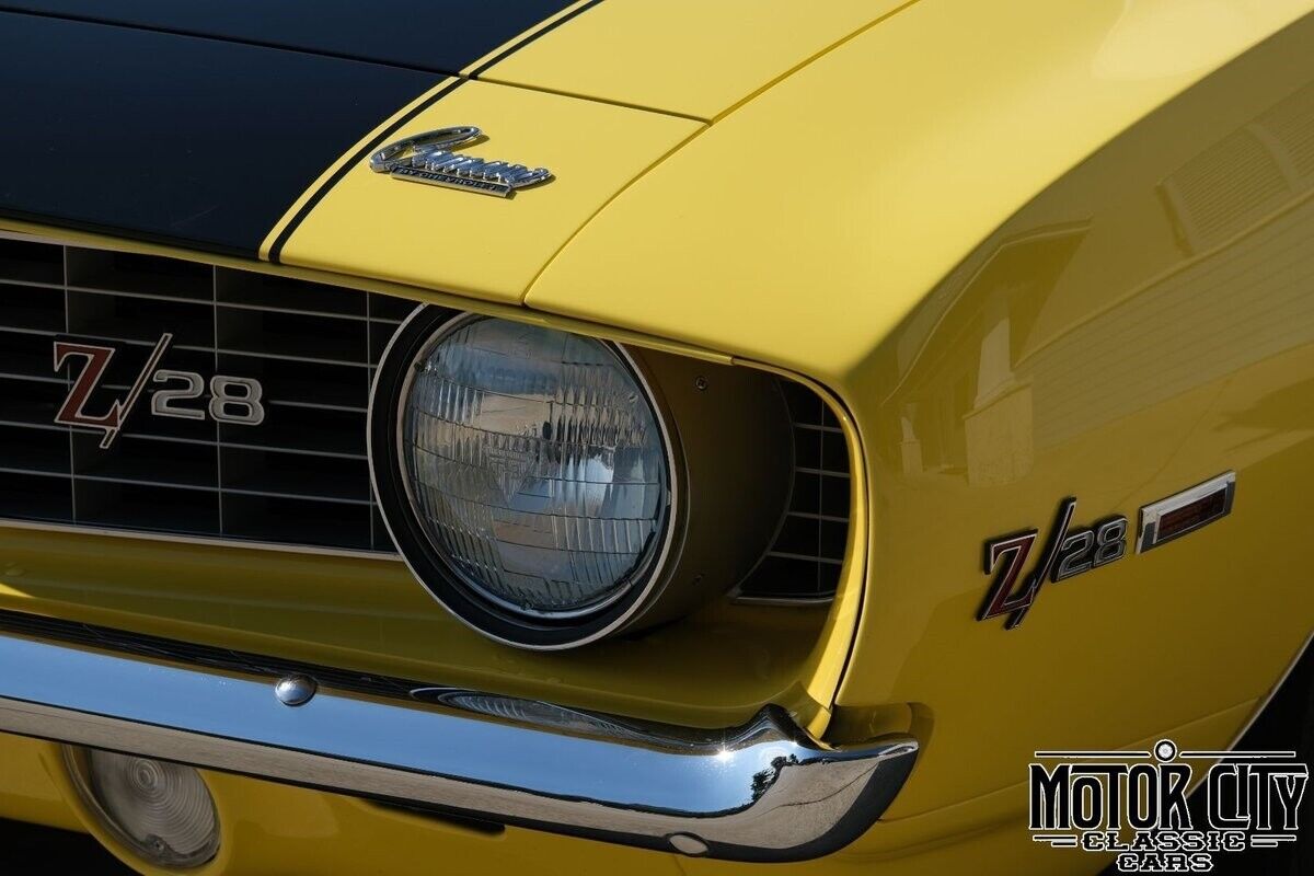 Chevrolet-Camaro-1969-Yellow-Black-0-9