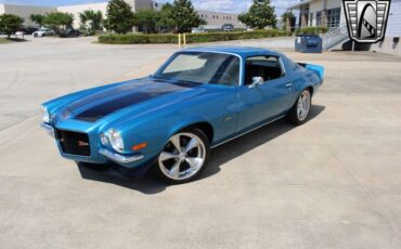 Chevrolet-Camaro-1973-Blue-Black-1176-2