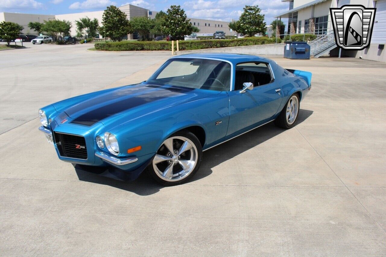 Chevrolet-Camaro-1973-Blue-Black-1176-2