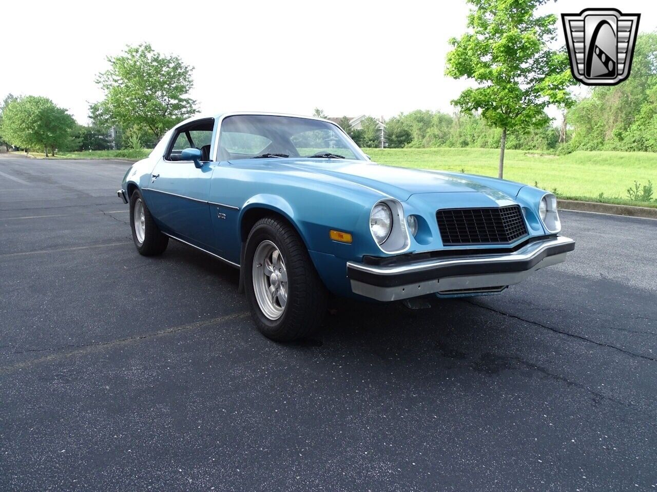 Chevrolet-Camaro-1974-Blue-Black-11685-10