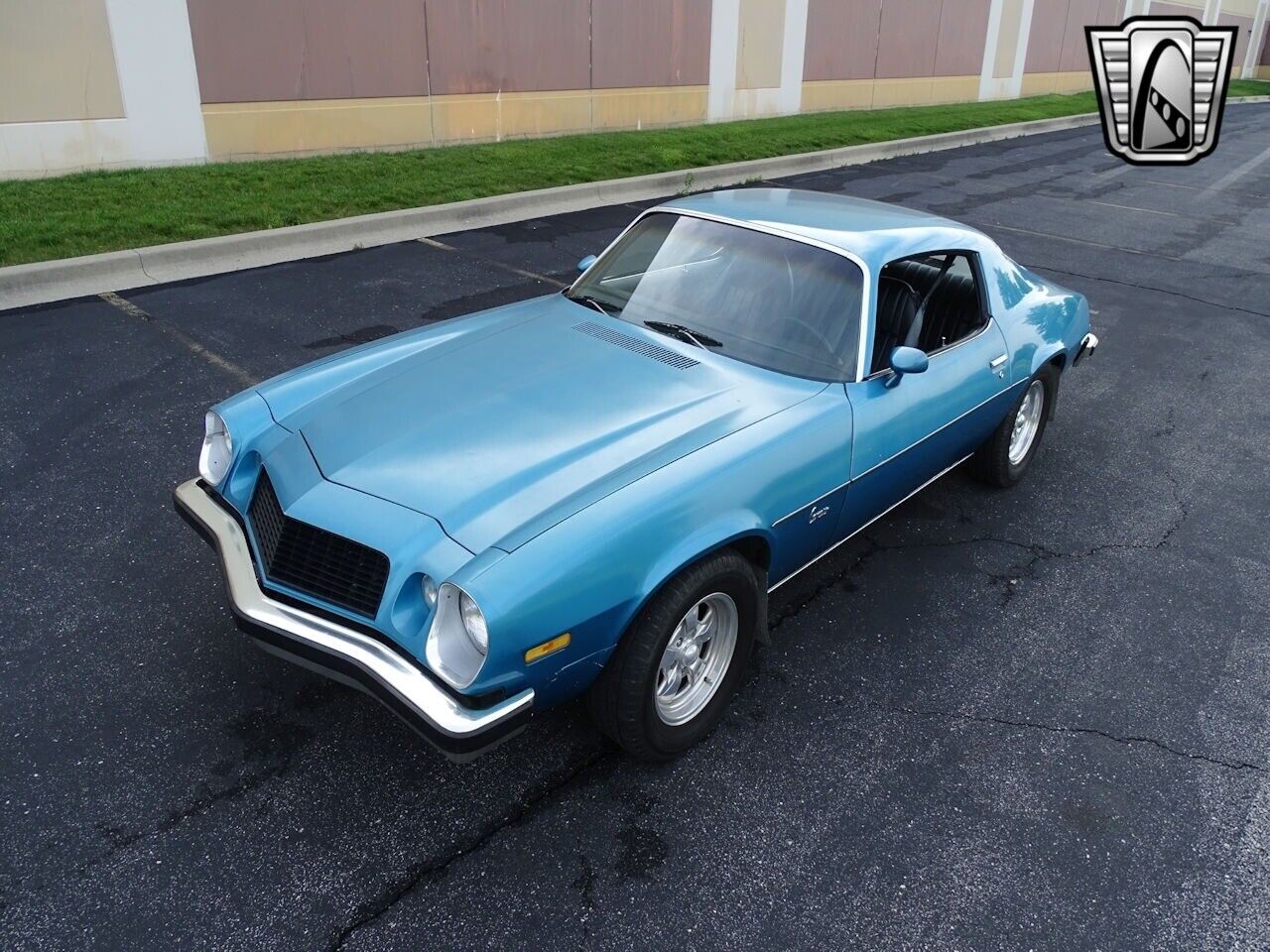 Chevrolet-Camaro-1974-Blue-Black-11685-3