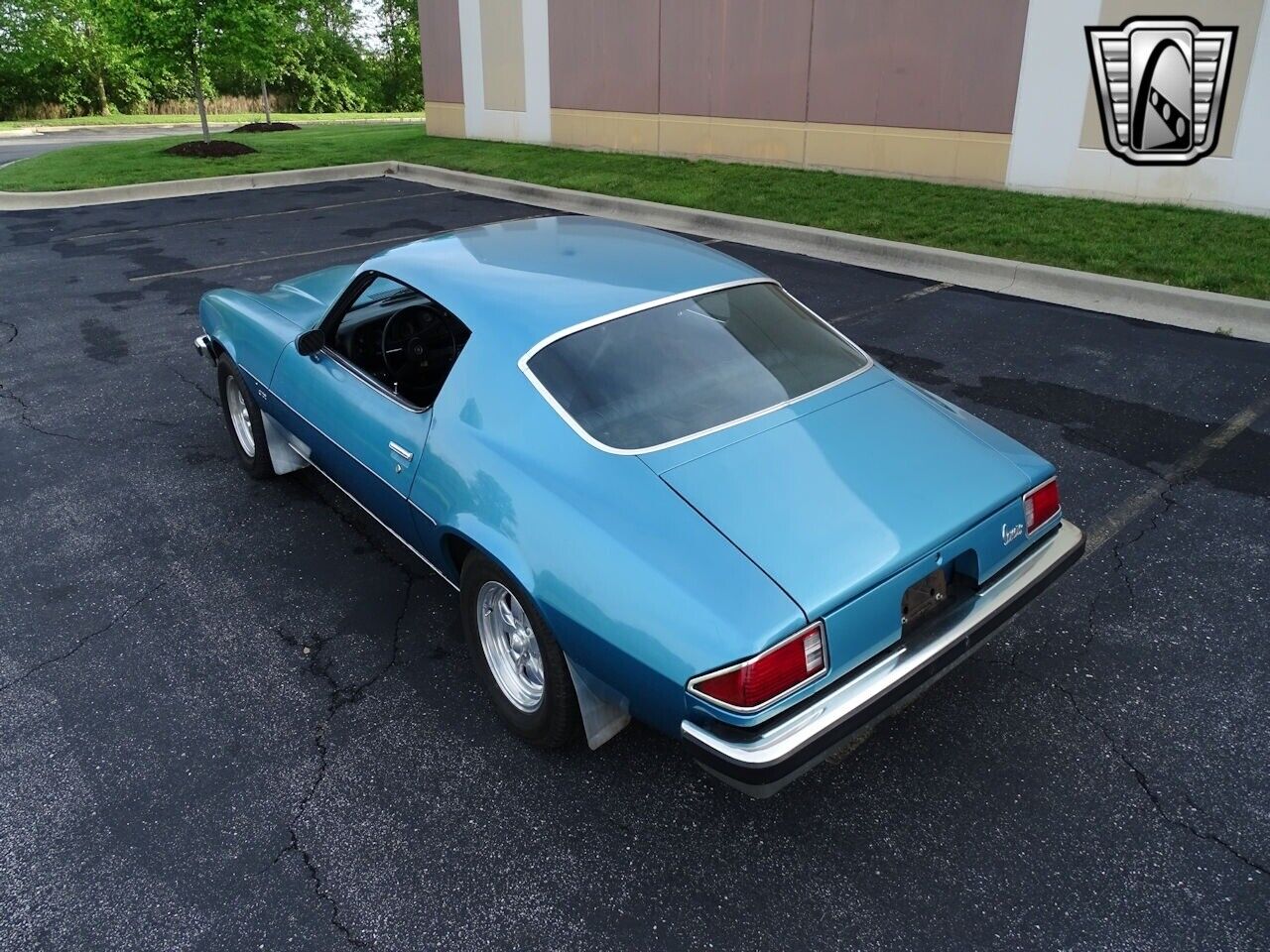 Chevrolet-Camaro-1974-Blue-Black-11685-5