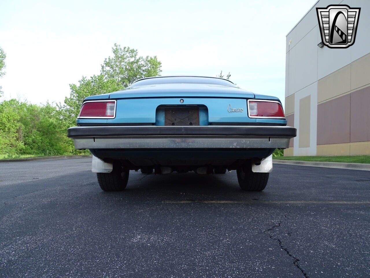 Chevrolet-Camaro-1974-Blue-Black-11685-7