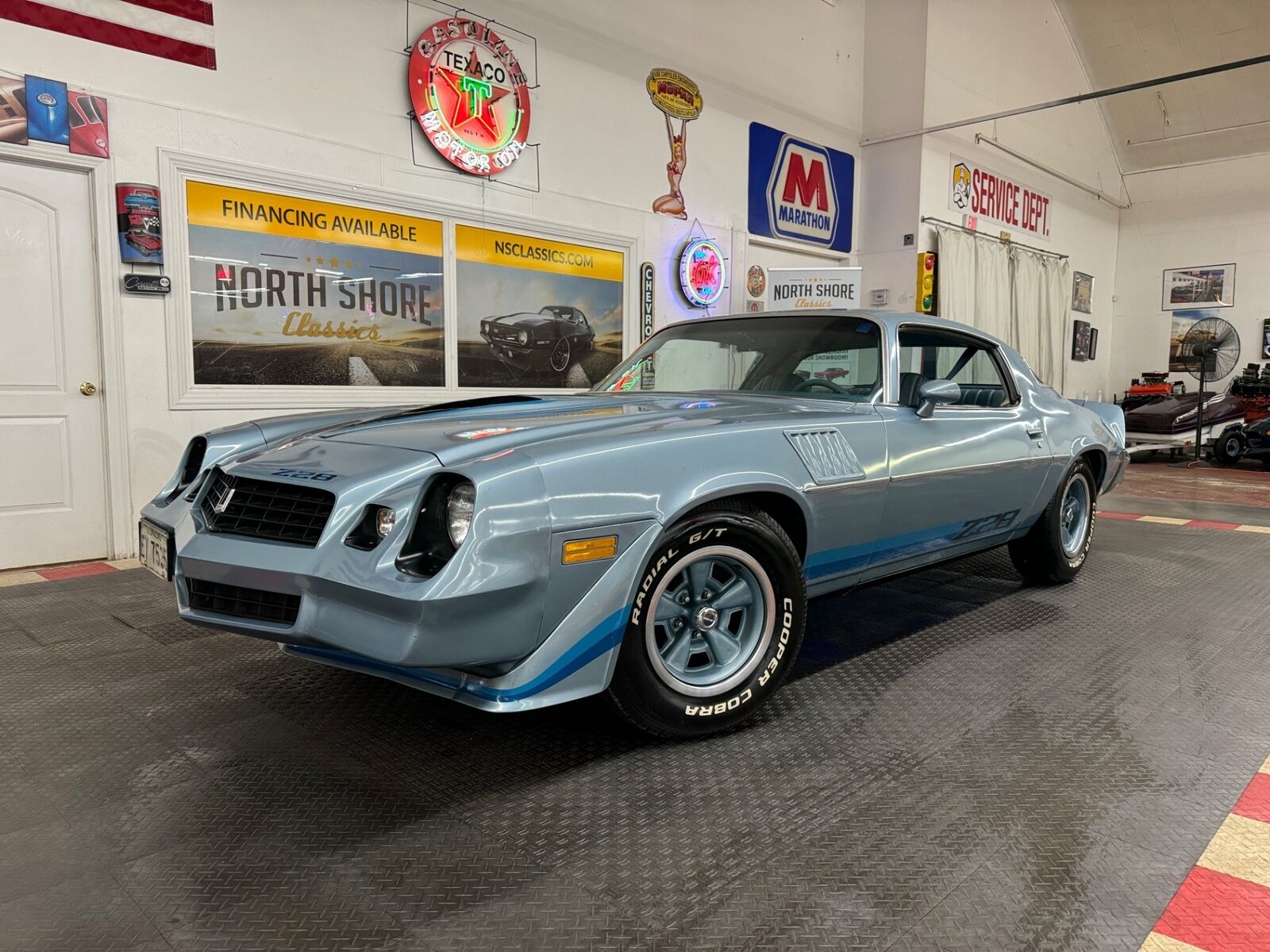 Chevrolet-Camaro-1979-Blue-Blue-40123-1