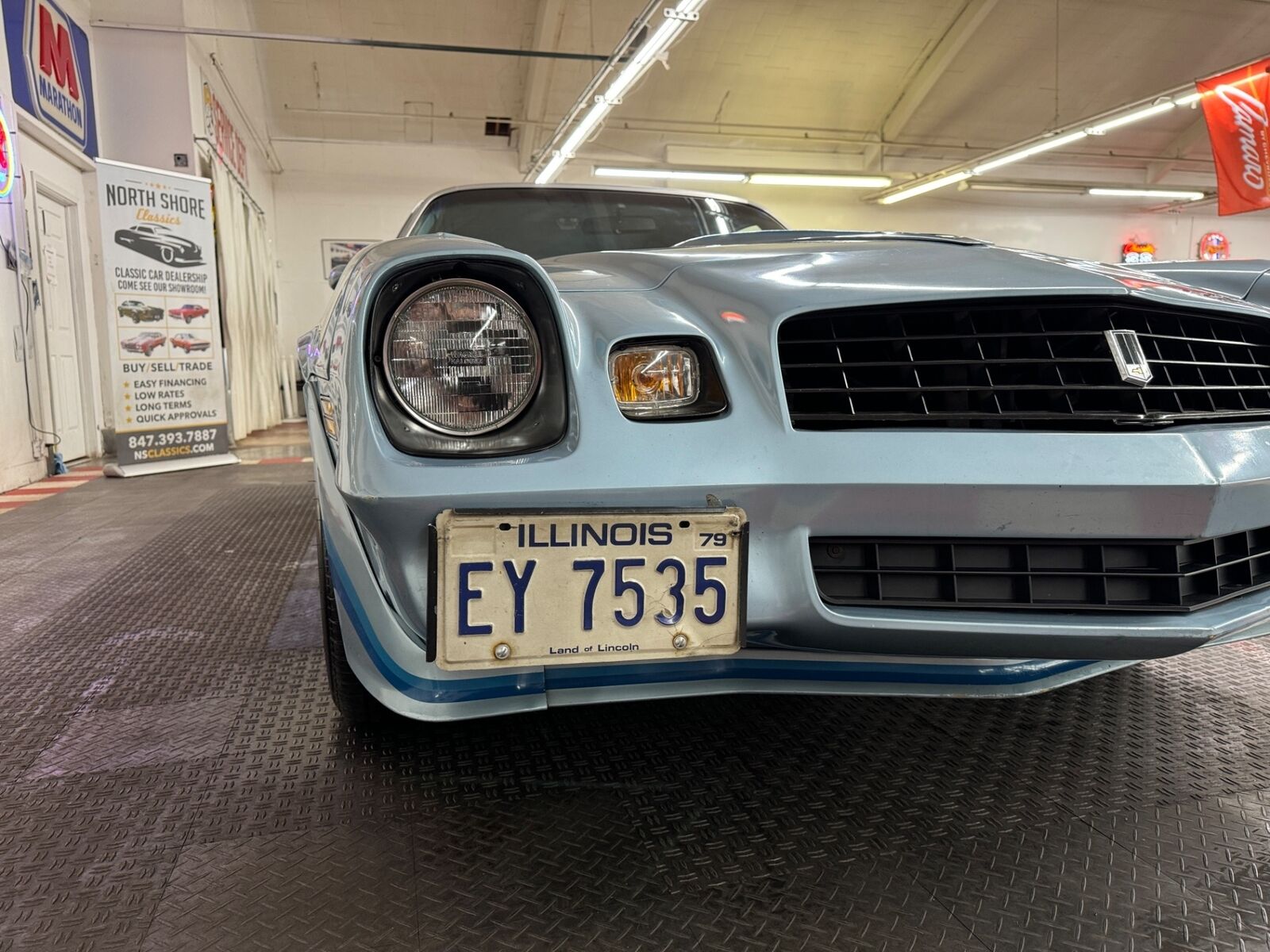 Chevrolet-Camaro-1979-Blue-Blue-40123-7