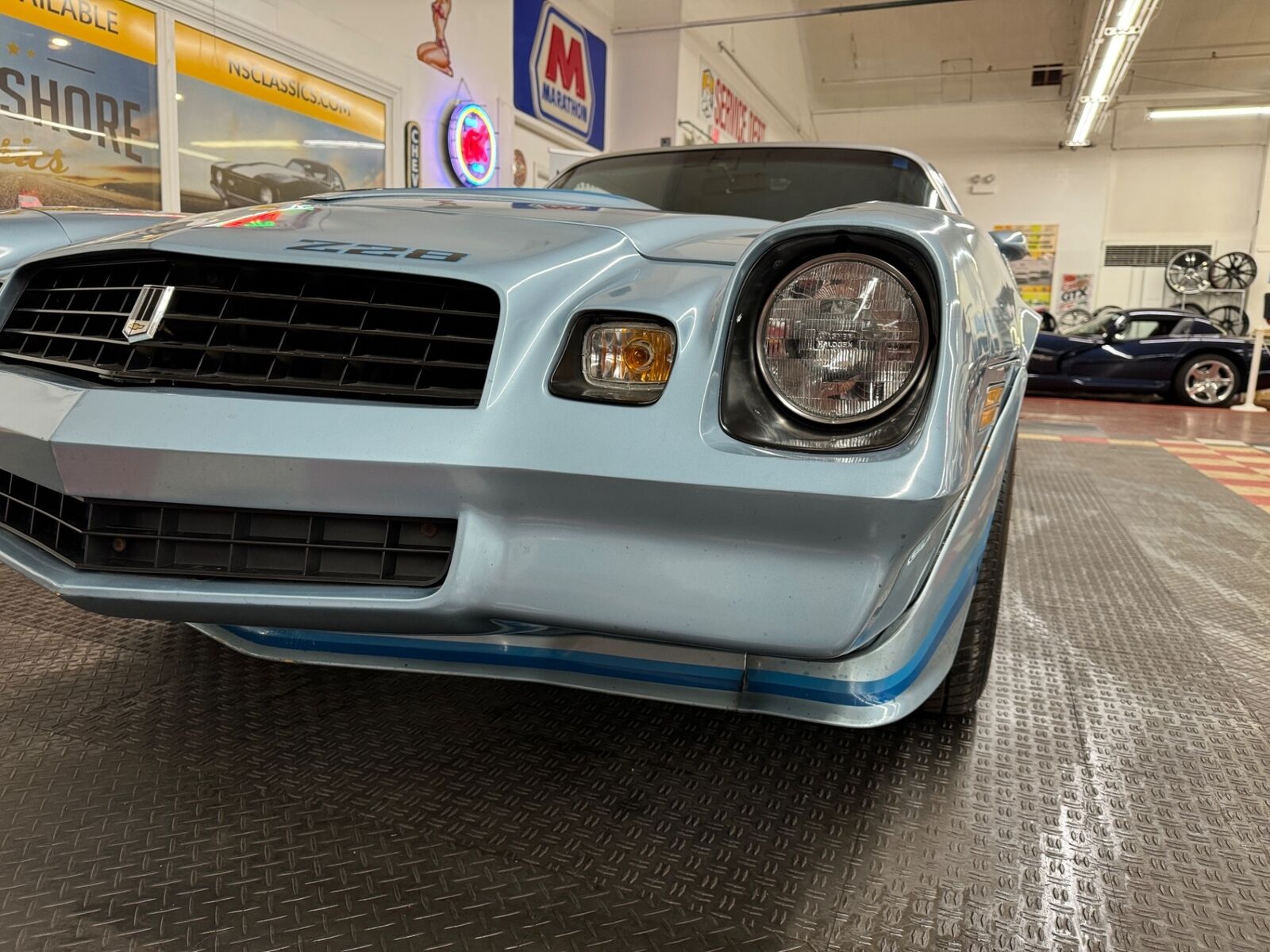 Chevrolet-Camaro-1979-Blue-Blue-40123-8