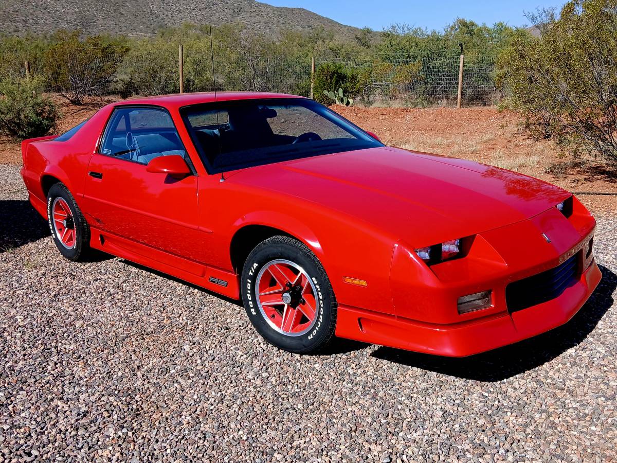 Chevrolet-Camaro-1991-red-74416-1