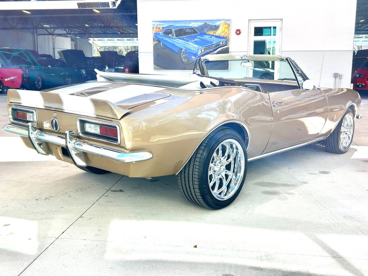 Chevrolet-Camaro-Cabriolet-1967-Gold-Gold-41771-5