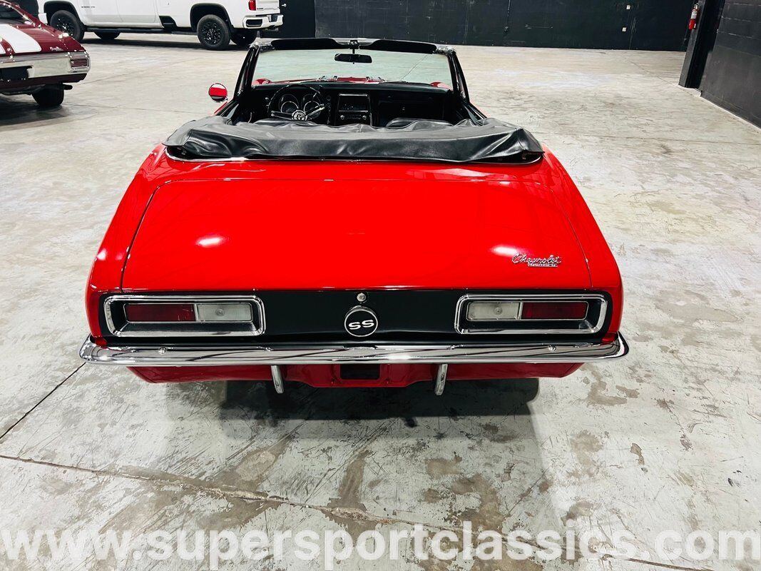 Chevrolet-Camaro-Cabriolet-1967-Red-Black-0-4