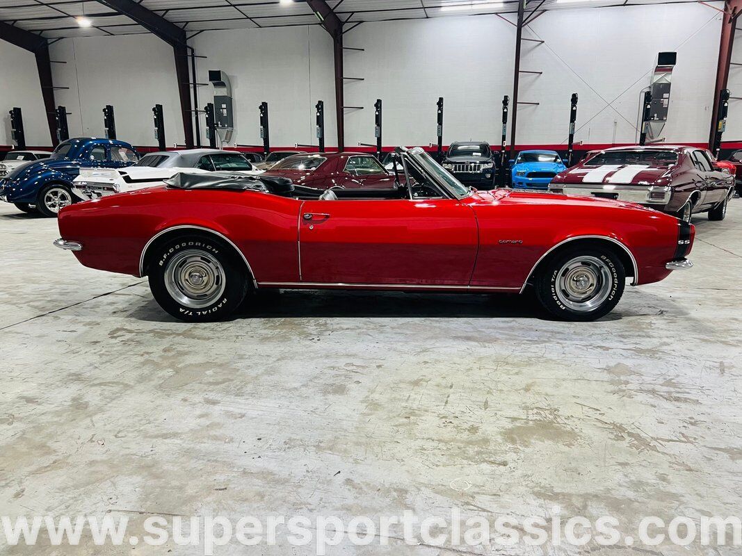 Chevrolet-Camaro-Cabriolet-1967-Red-Black-0-6