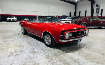 Chevrolet-Camaro-Cabriolet-1967-Red-Black-0-7