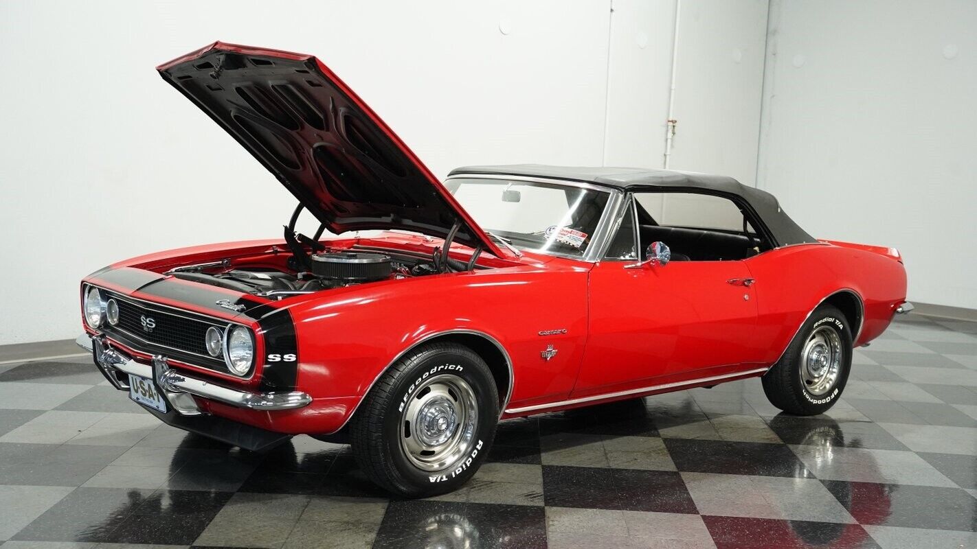 Chevrolet-Camaro-Cabriolet-1967-Red-Black-14299-27