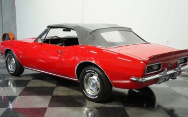 Chevrolet-Camaro-Cabriolet-1967-Red-Black-14299-7