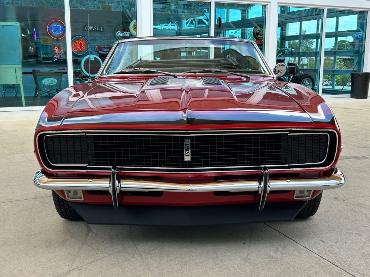 Chevrolet-Camaro-Cabriolet-1967-Red-Black-8398-1