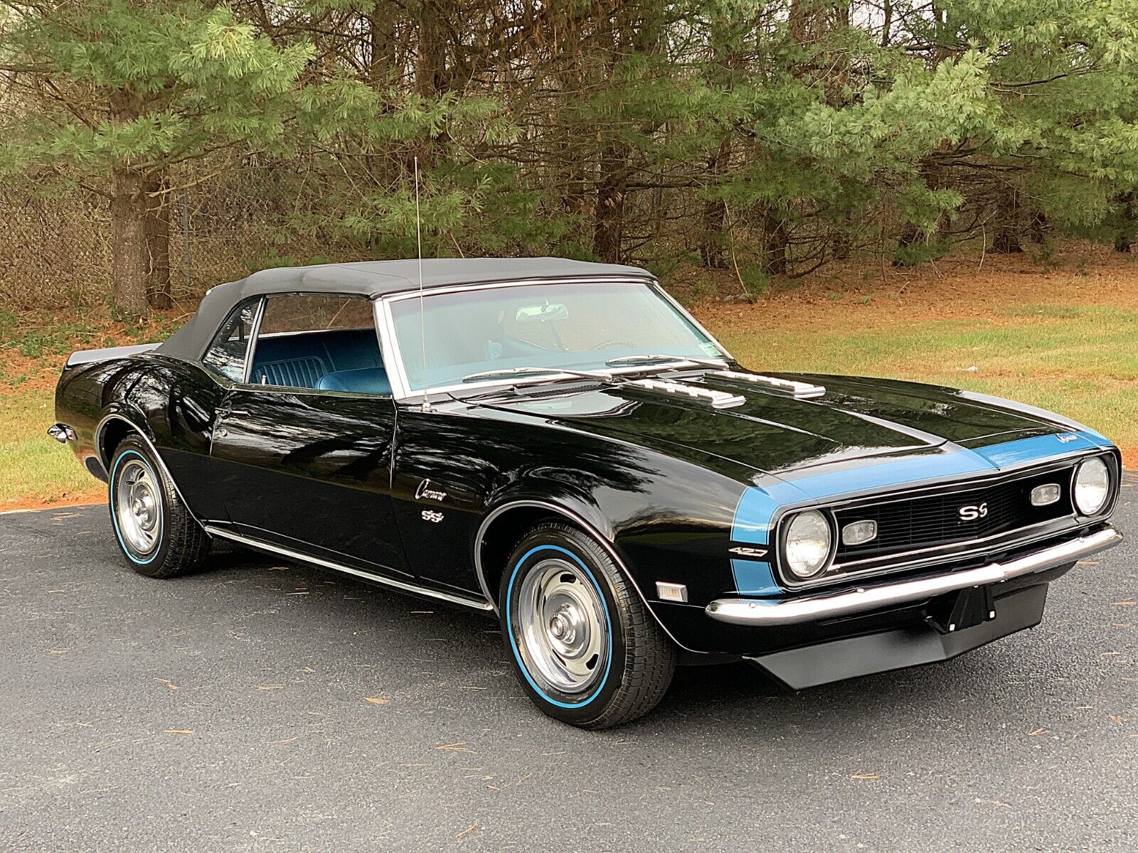 Chevrolet-Camaro-Cabriolet-1968-Black-Blue-57936-16