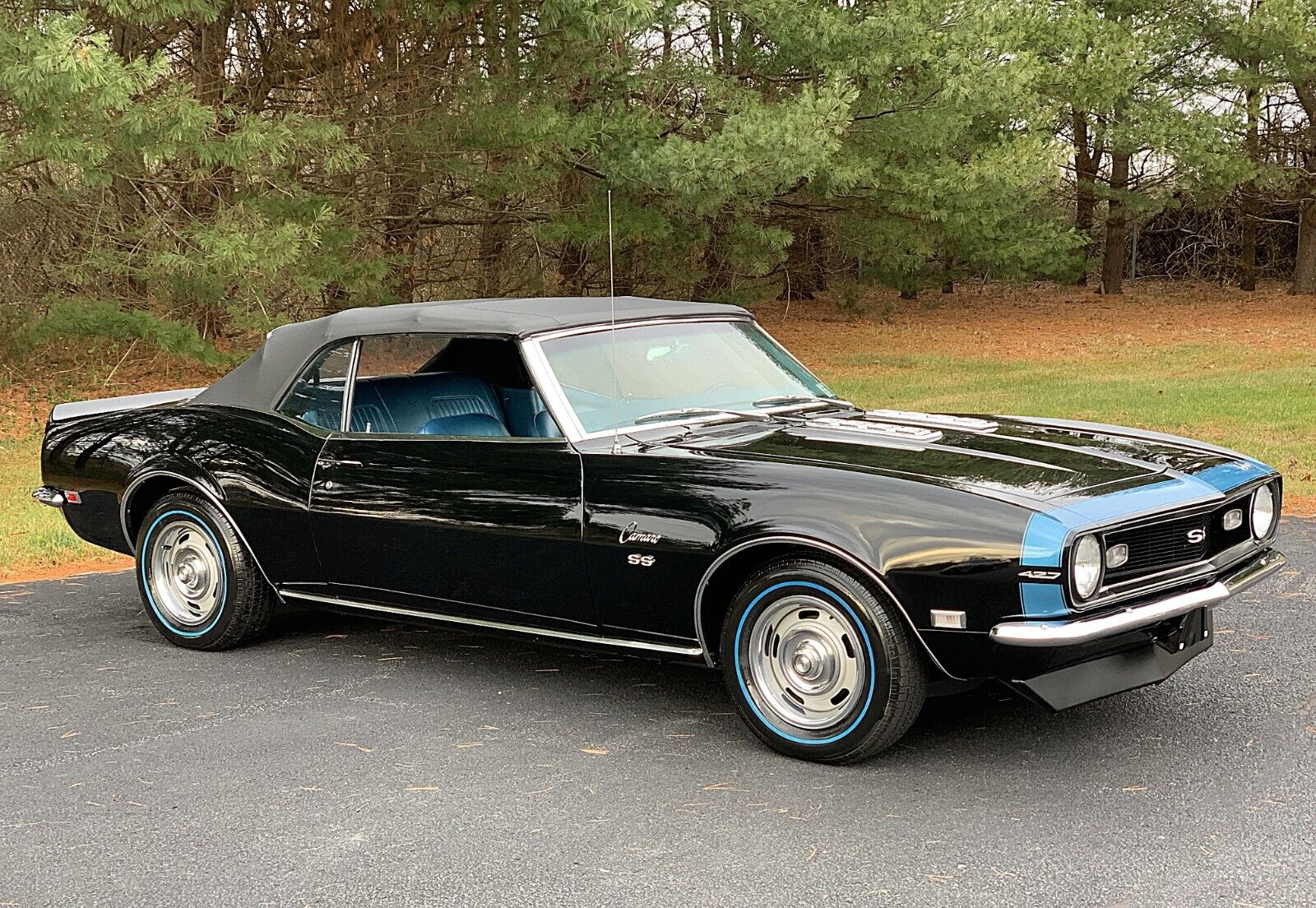 Chevrolet-Camaro-Cabriolet-1968-Black-Blue-57936-17