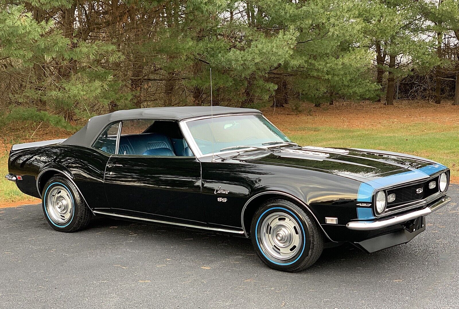 Chevrolet-Camaro-Cabriolet-1968-Black-Blue-57936-21