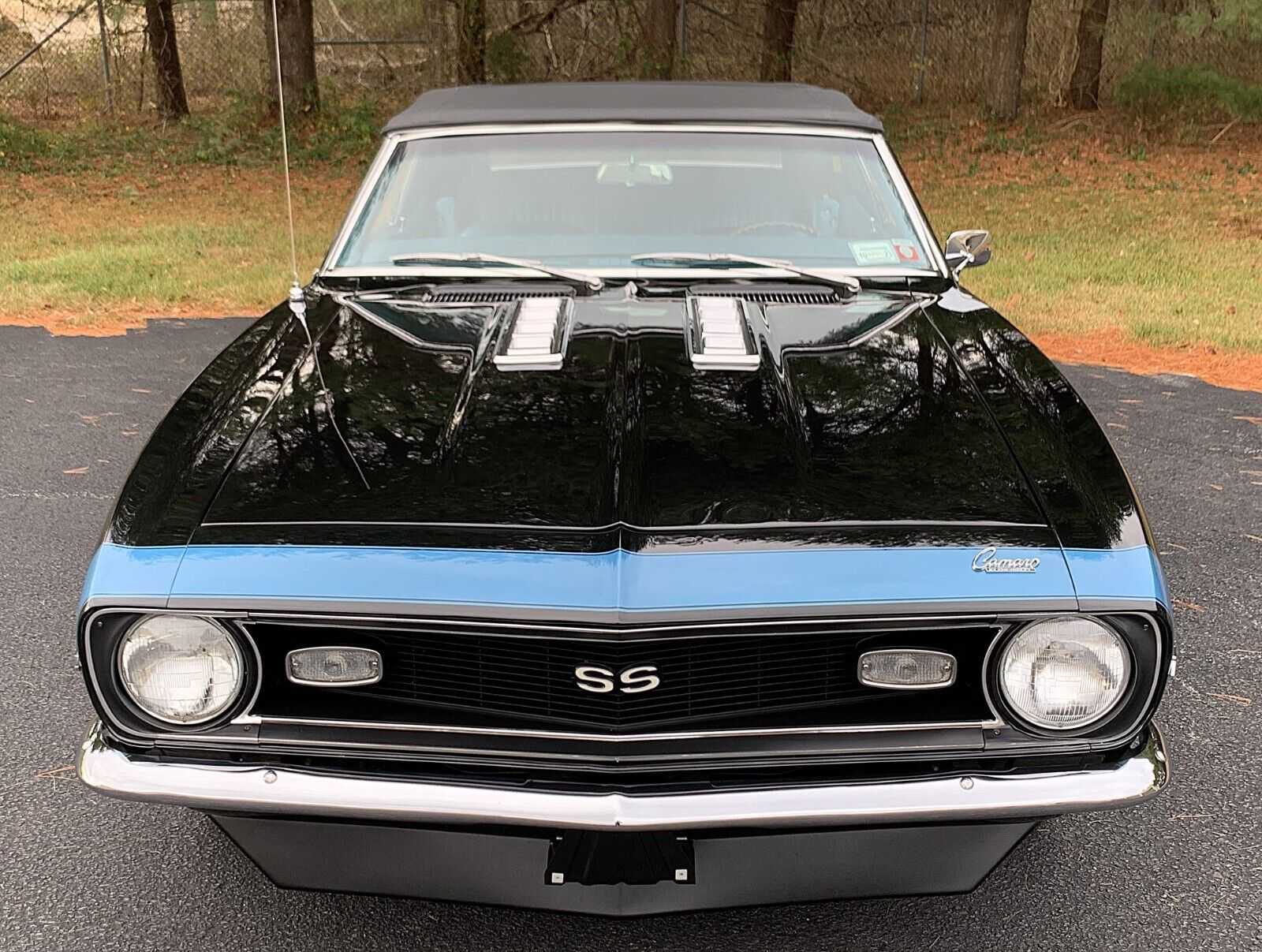 Chevrolet-Camaro-Cabriolet-1968-Black-Blue-57936-26